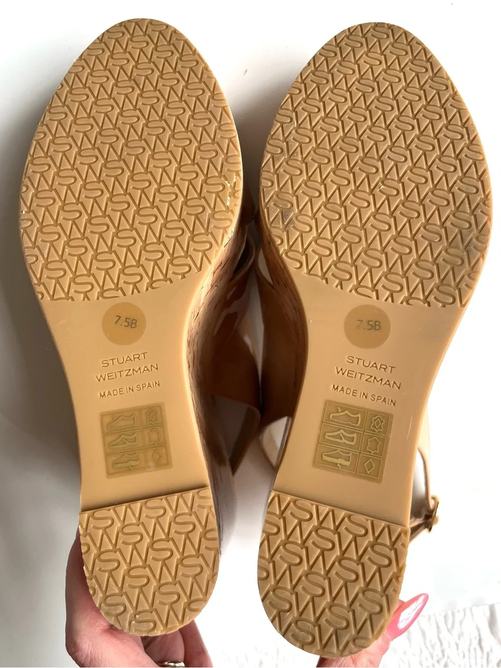 Stuart Weitzman Carmen Wedge Platform Sandals - Picture 10 of 12